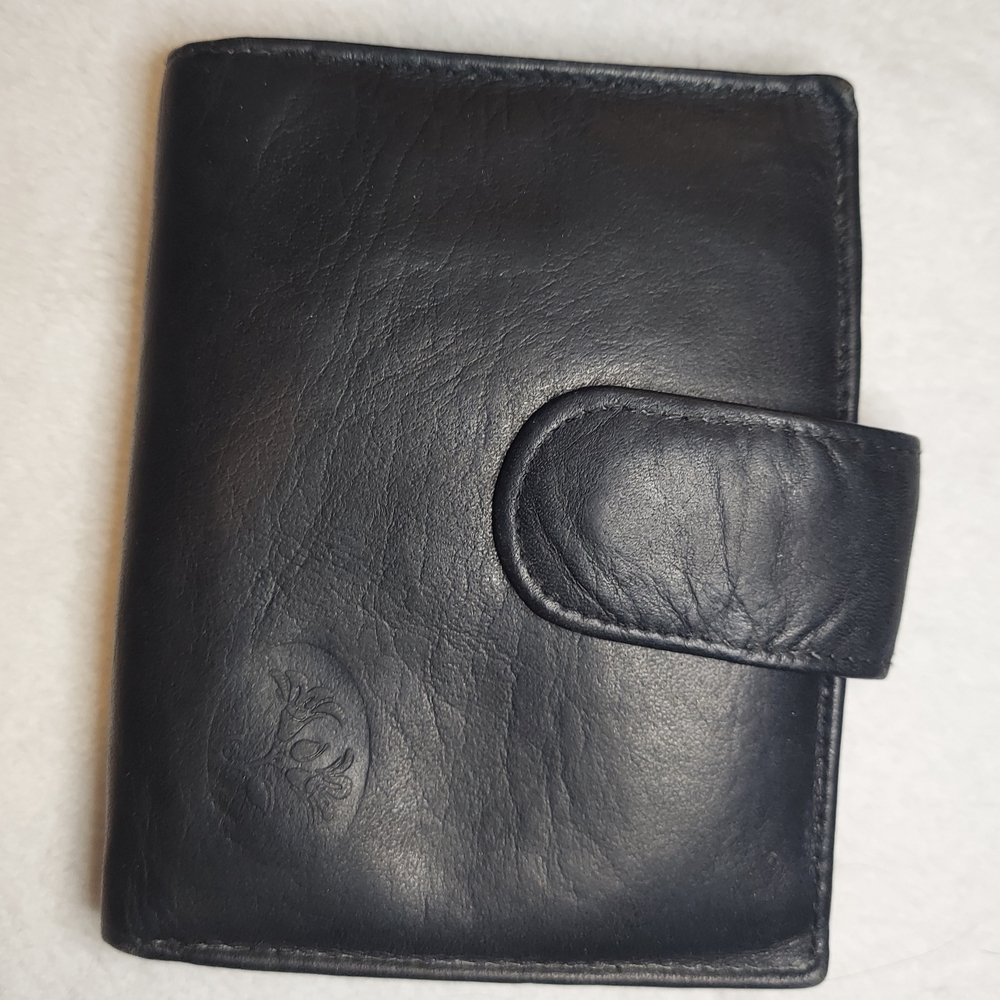 Burton Black Leather Wallet